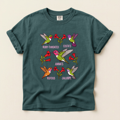 Hummingbird Species Chart - Blue Spruce