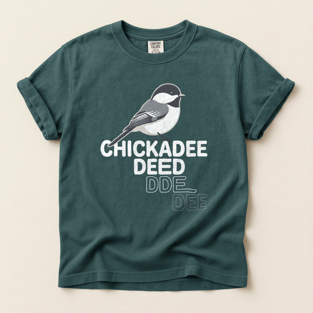 Chickadee Deed Dee - Blue Spruce
