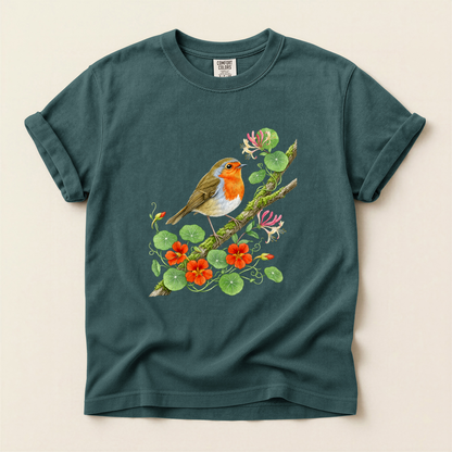 Robin Nasturtium Branch - Blue Spruce