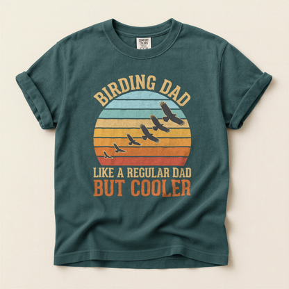 Birding Dad Cooler - Blue Spruce
