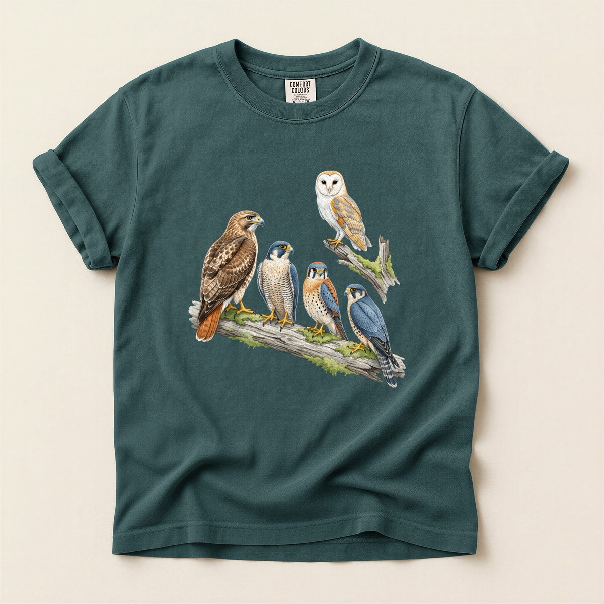 Raptor Perch Group - Blue Spruce