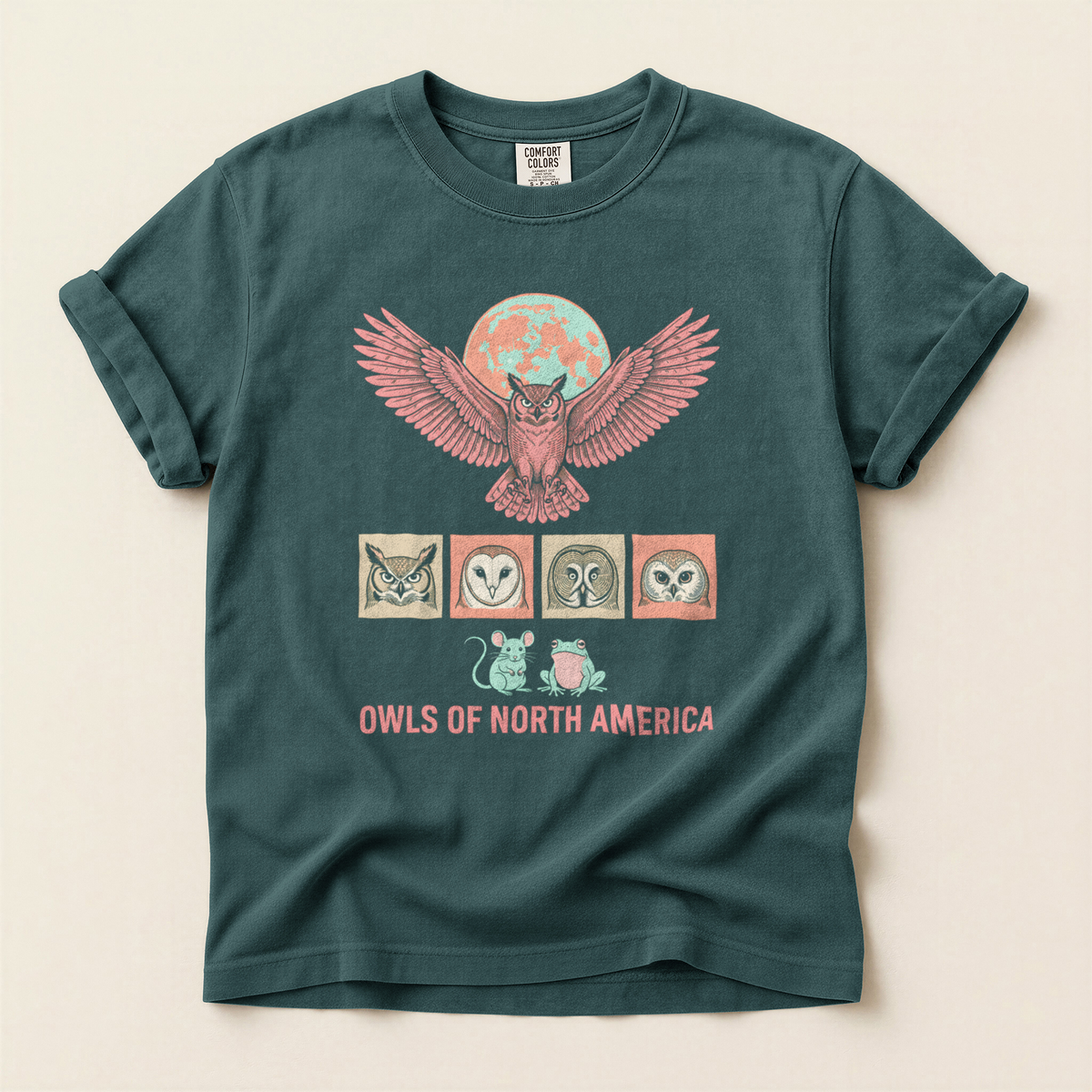 Owls North America - Blue Spruce