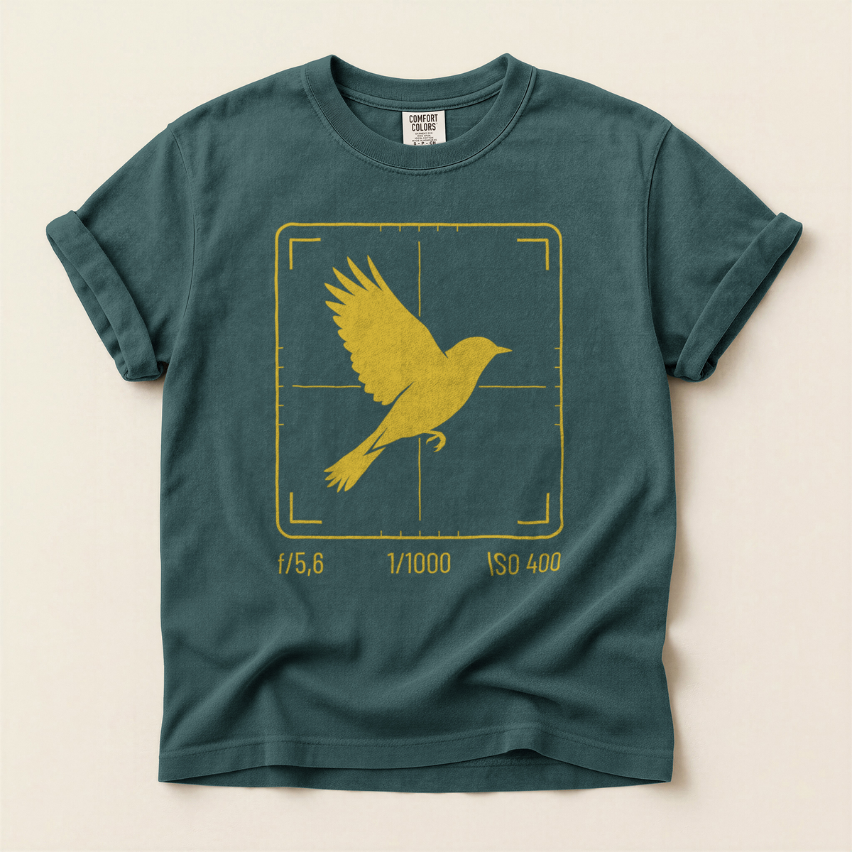 Camera Frame Bird - Blue Spruce