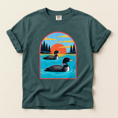 Loons Sunset Arch - Blue Spruce