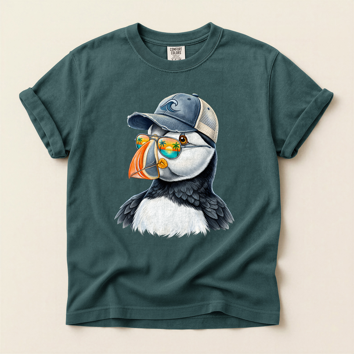 Puffin Cap Sunglasses - Blue Spruce