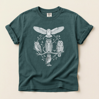 Owl Family Tree - Blue Spruce