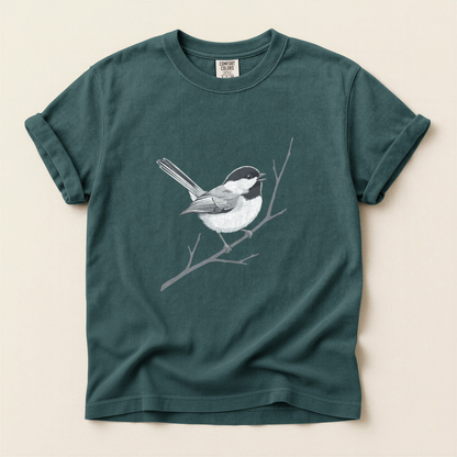 Chickadee Bare Branch - Blue Spruce