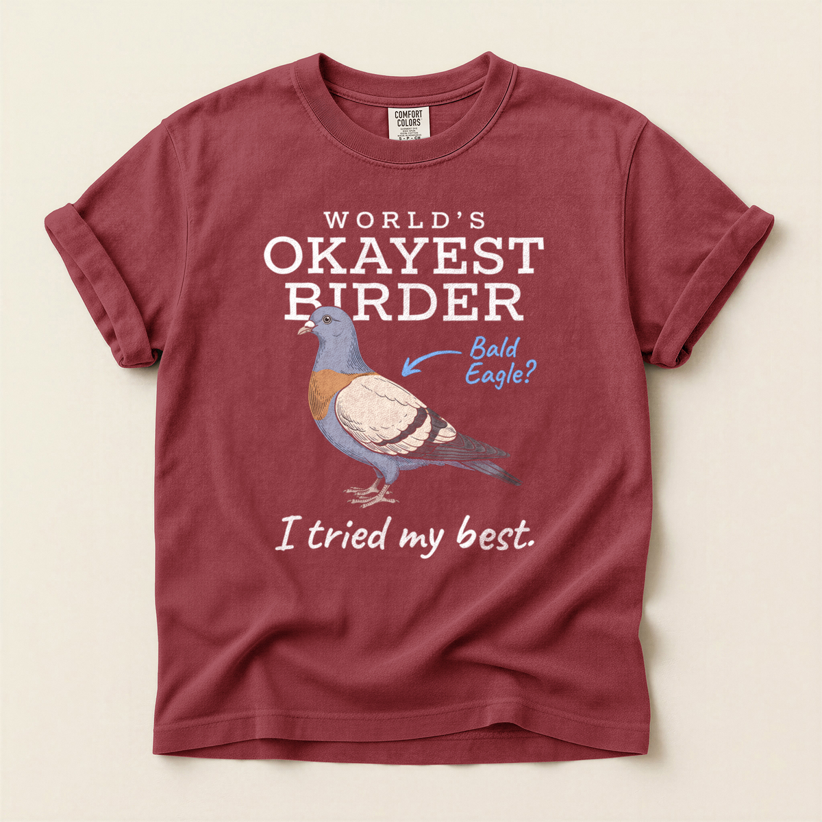 Worlds Okayest Birder - Brick