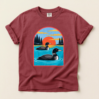 Loons Sunset Arch - Brick