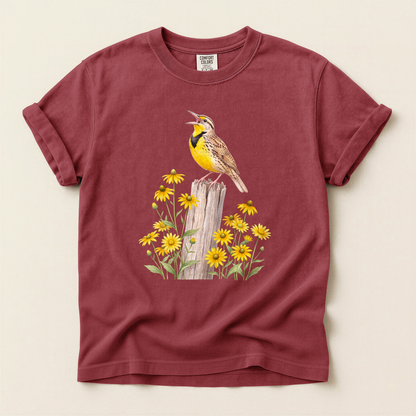 Meadowlark Yellow Flowers - Brick