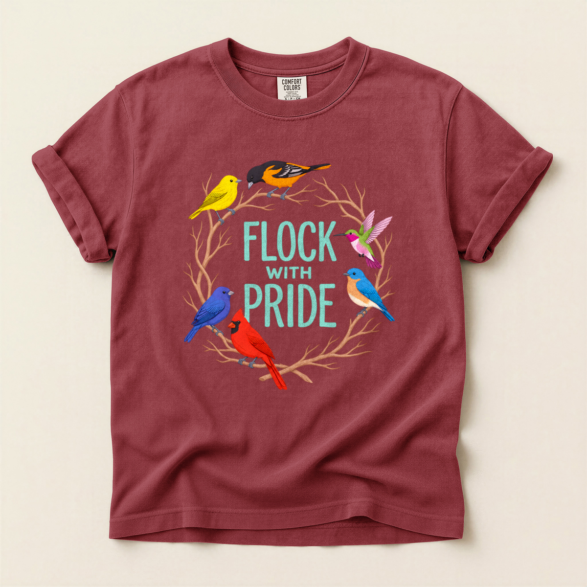 Flock With Pride - Brick
