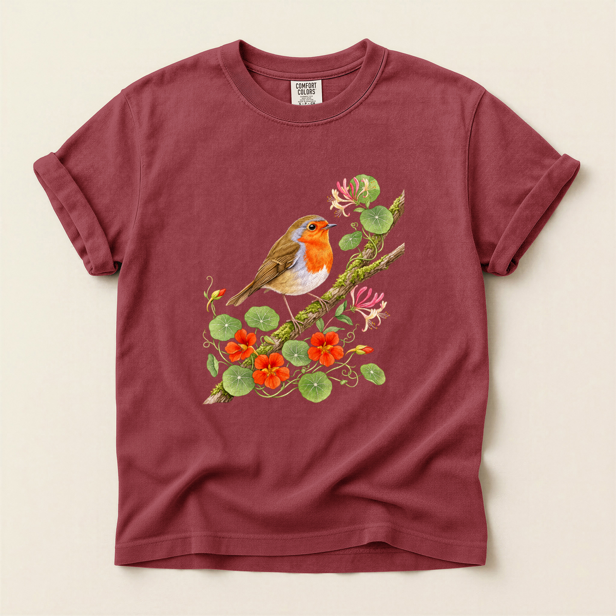 Robin Nasturtium Branch - Brick