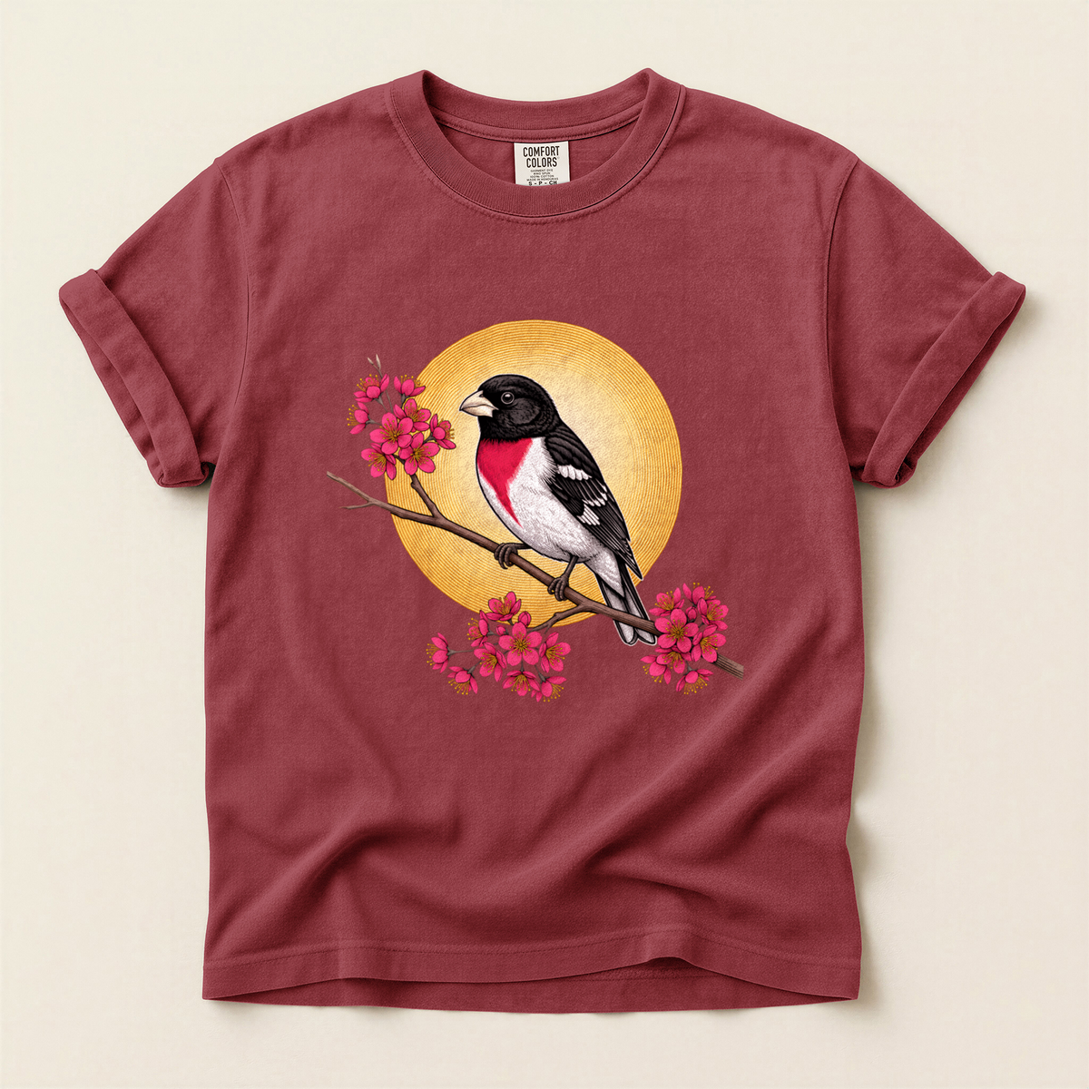 Grosbeak Cherry Blossom - Brick