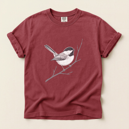Chickadee Bare Branch - Brick