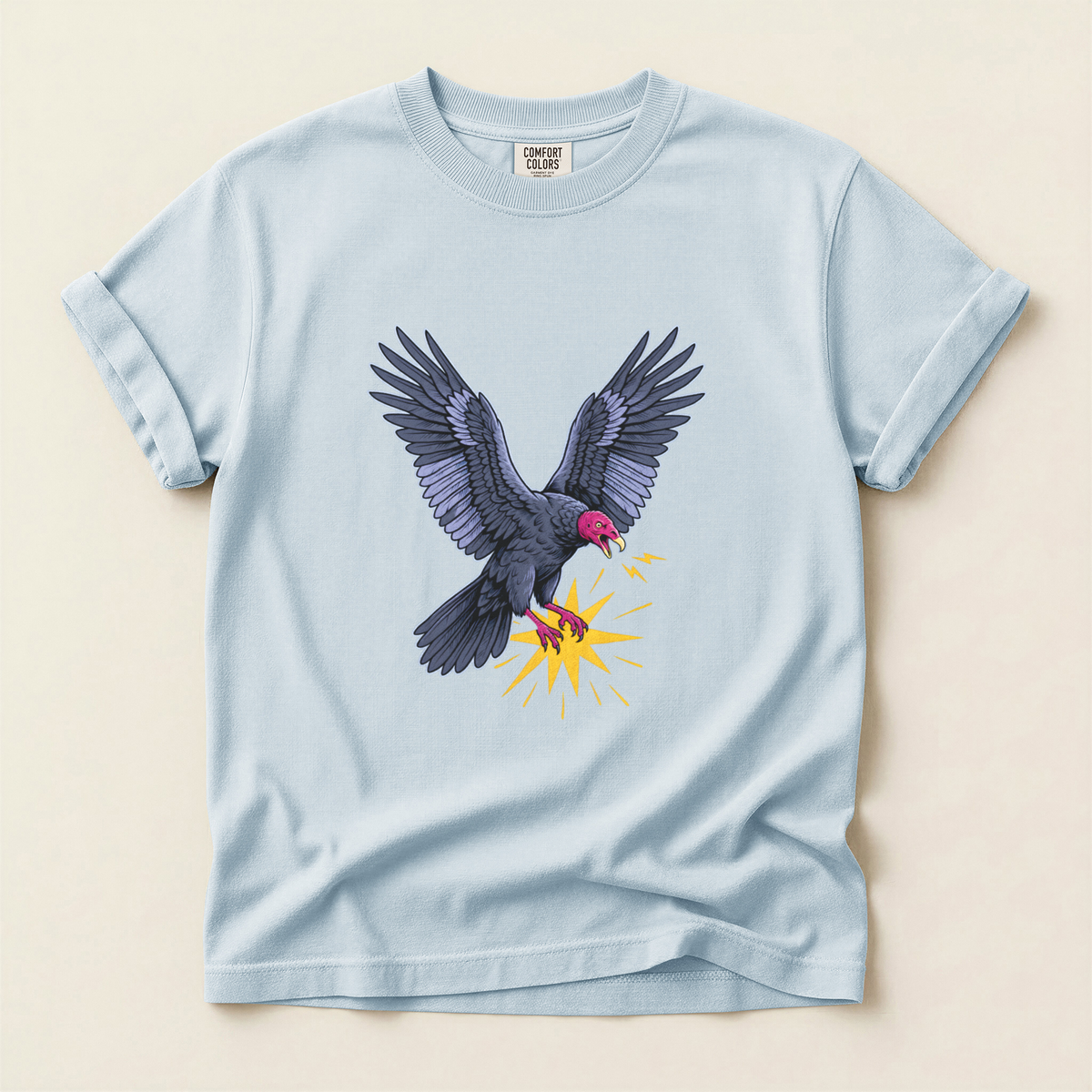 Vulture Lightning Flight - Chambray