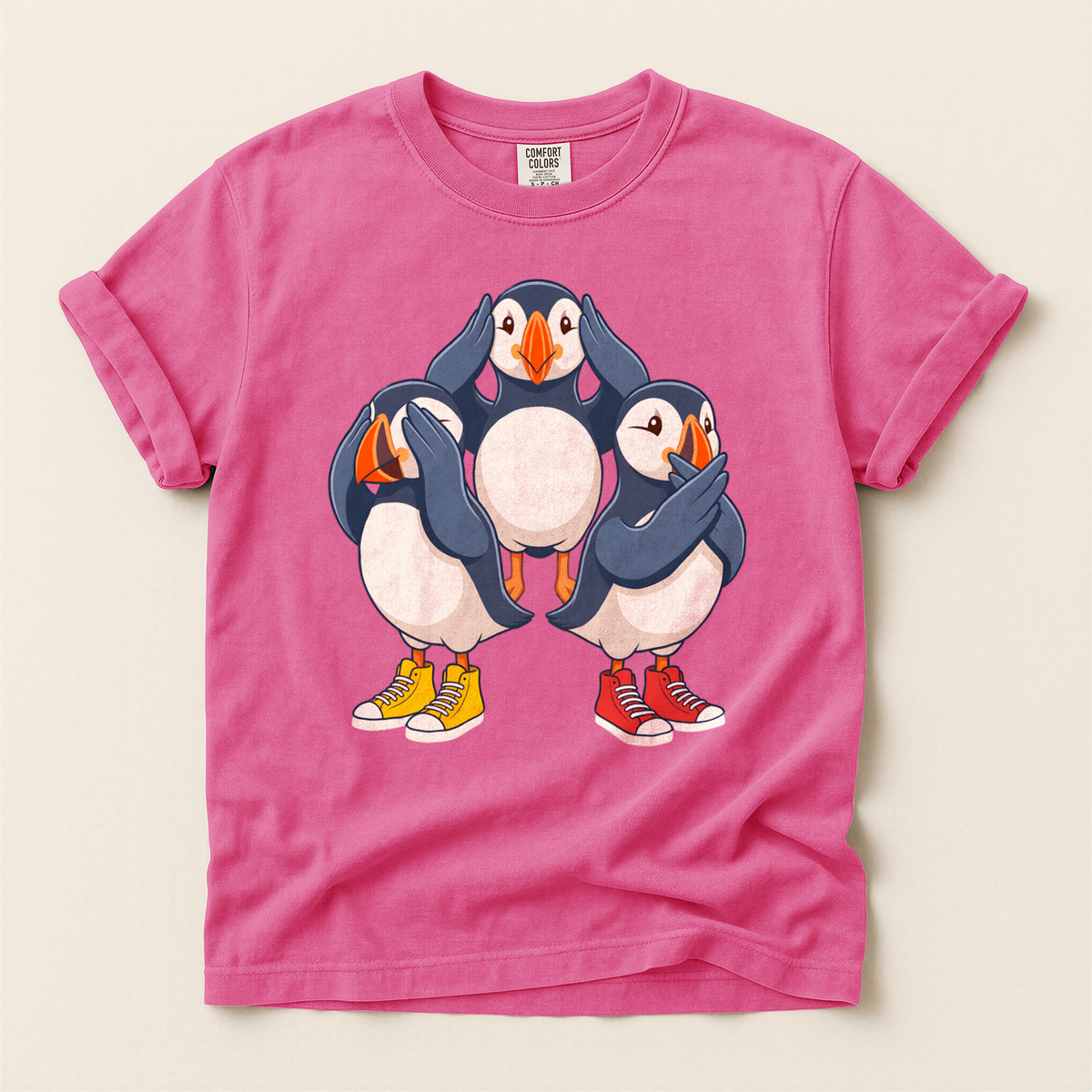 Puffins In Sneakers - Crunchberry