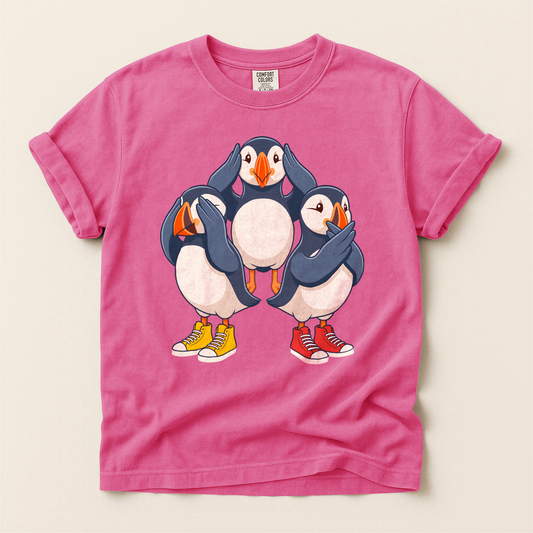 Puffins In Sneakers - Crunchberry