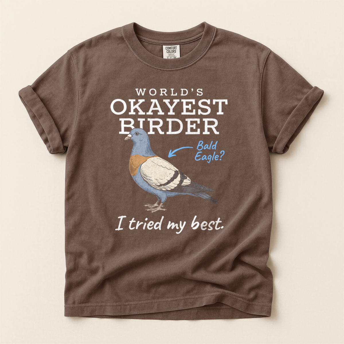 Worlds Okayest Birder - Espresso