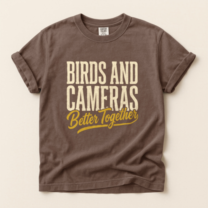 Birds Cameras Together - Espresso