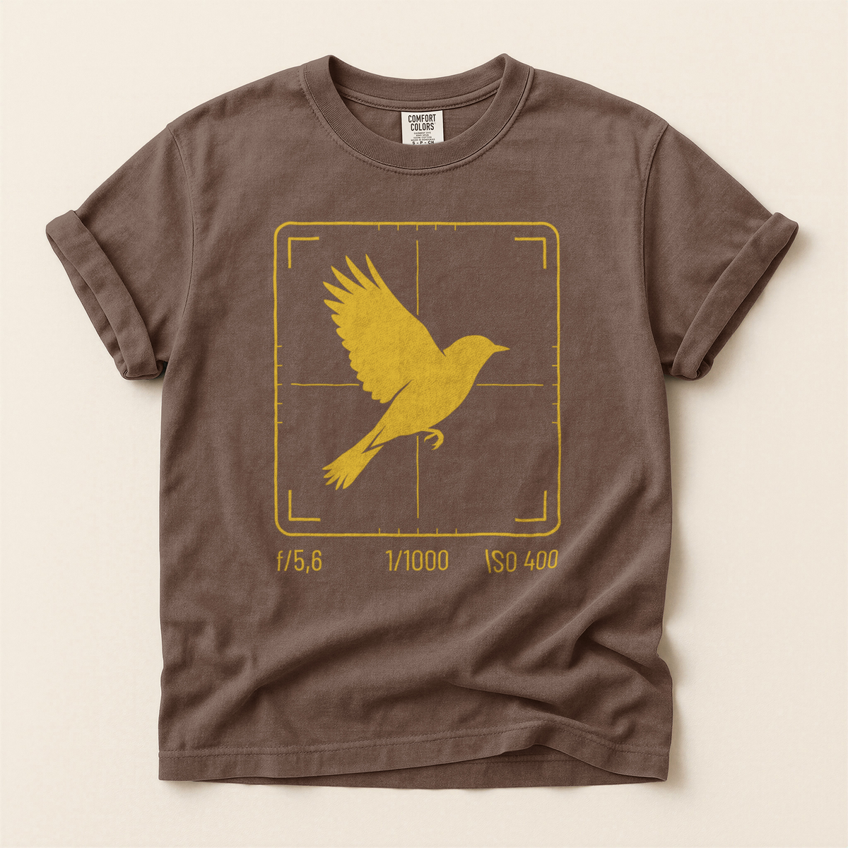 Camera Frame Bird - Espresso