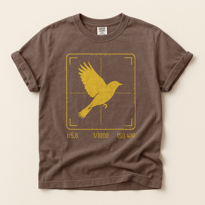 Camera Frame Bird - Espresso