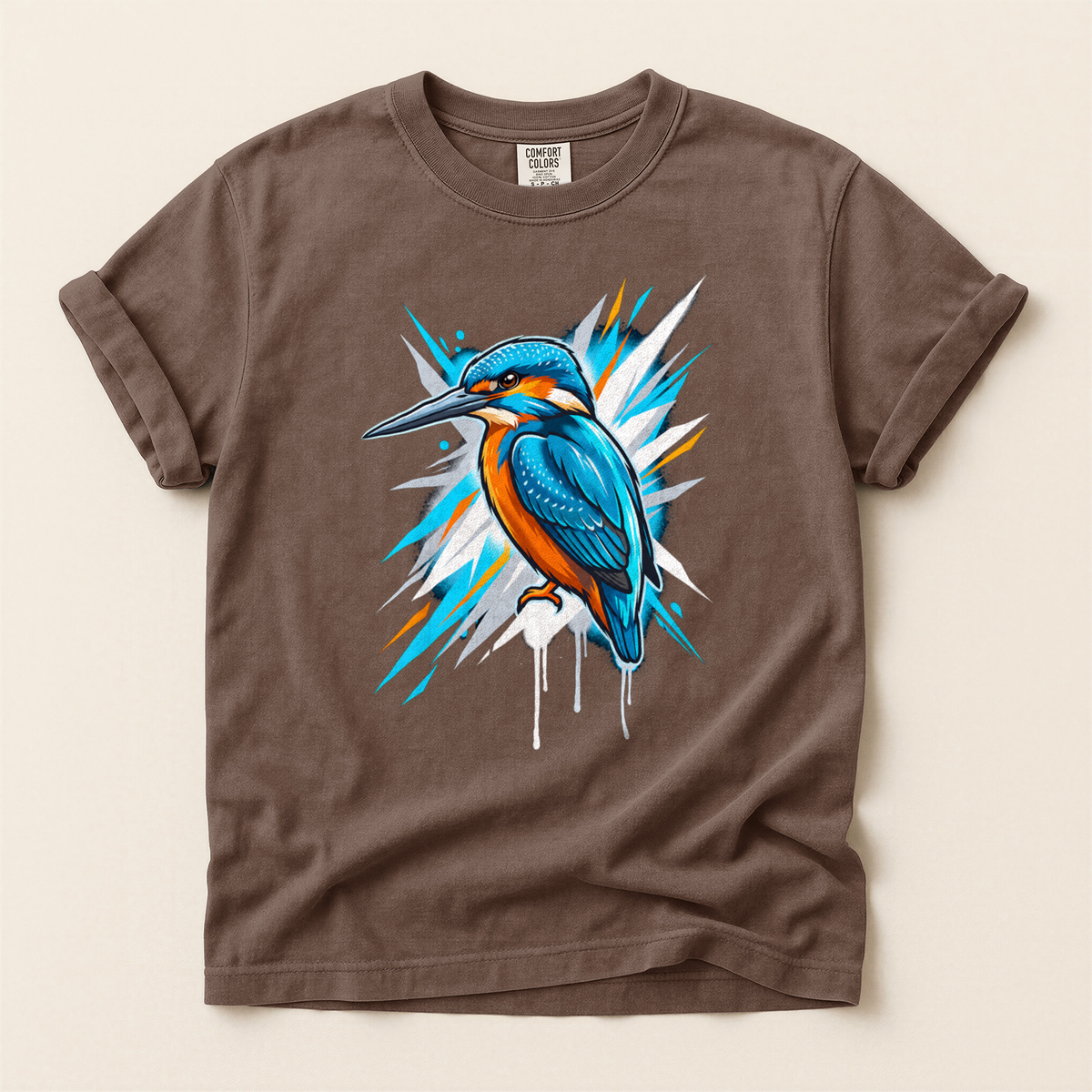 Kingfisher Street Art - Espresso
