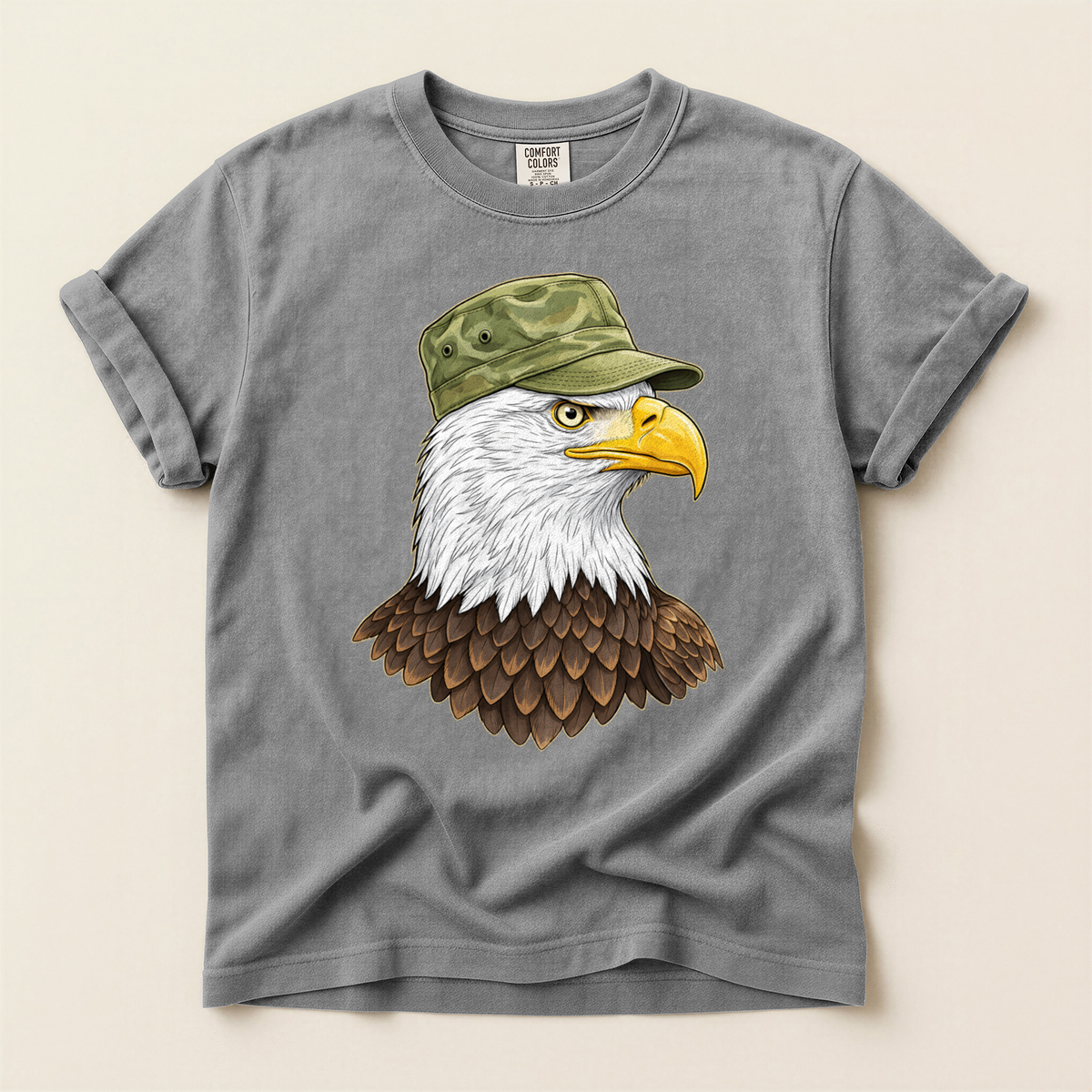 Eagle Army Cap - Grey