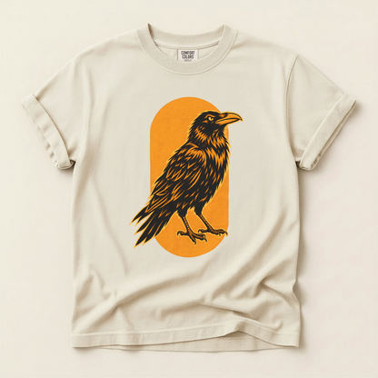 Crow Orange Panel - Ivory