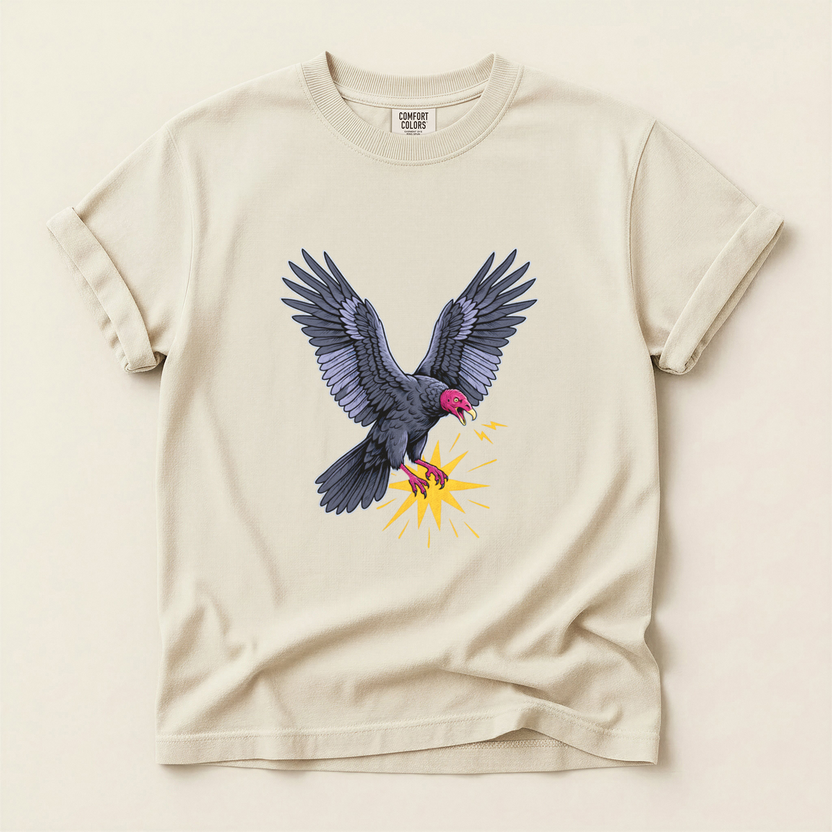 Vulture Lightning Flight - Ivory