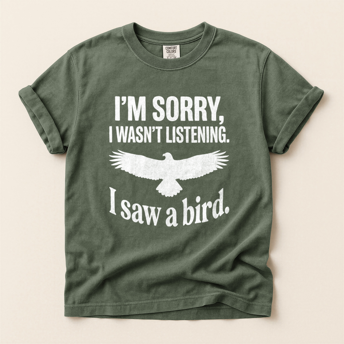 Sorry Bird Flying - Moss