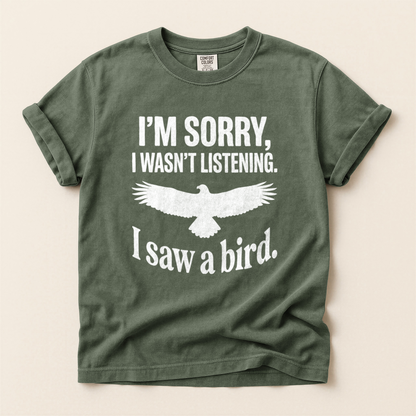 Sorry Bird Flying - Moss