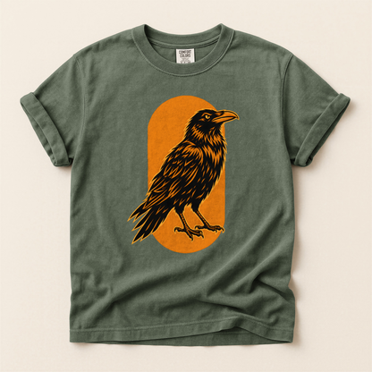 Crow Orange Panel - Moss