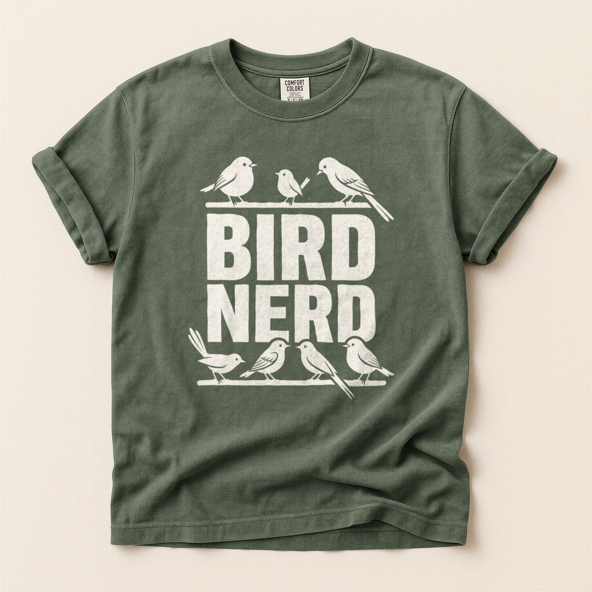 Bird Nerd Perch - Moss