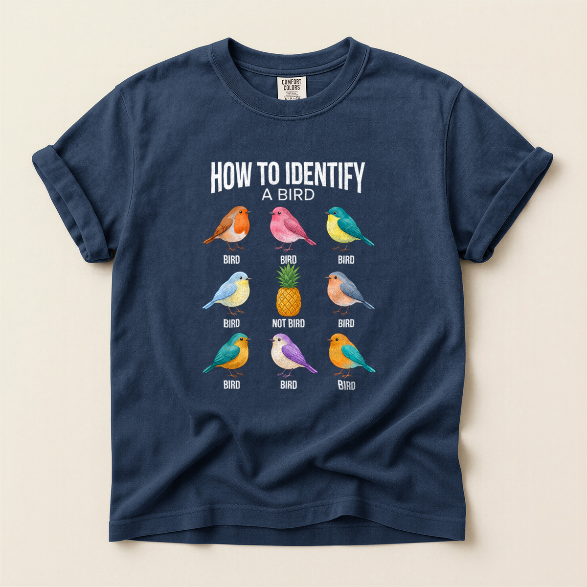 How Identify Bird - Navy