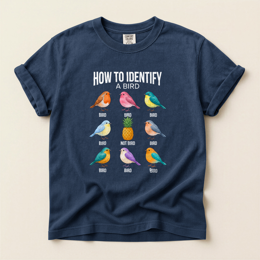 How Identify Bird - Navy