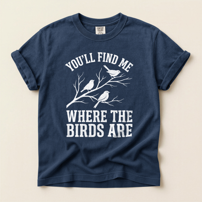 Find Me Birds - Navy