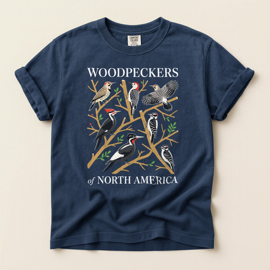 Woodpeckers North America - Navy