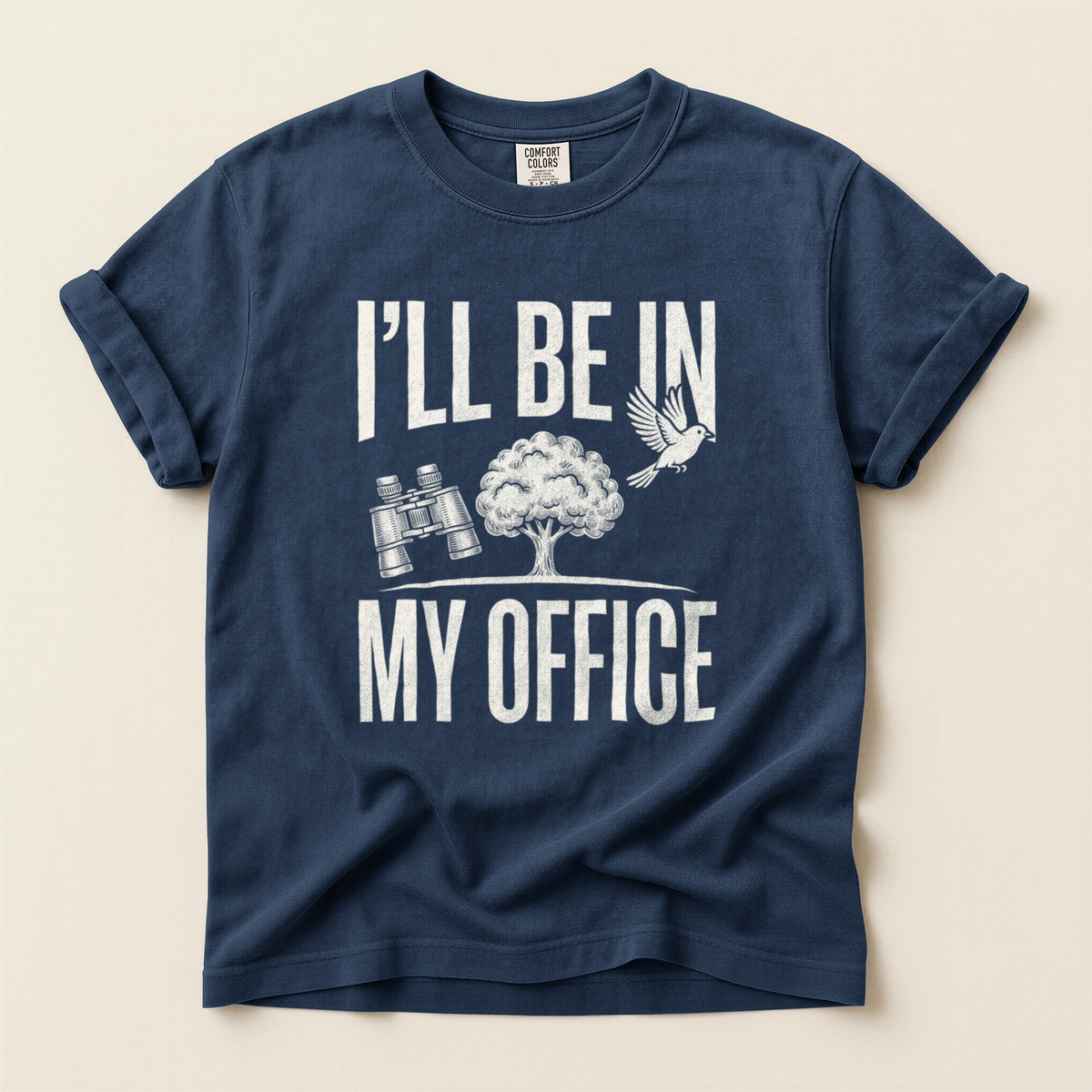 Ill Be Office - Navy