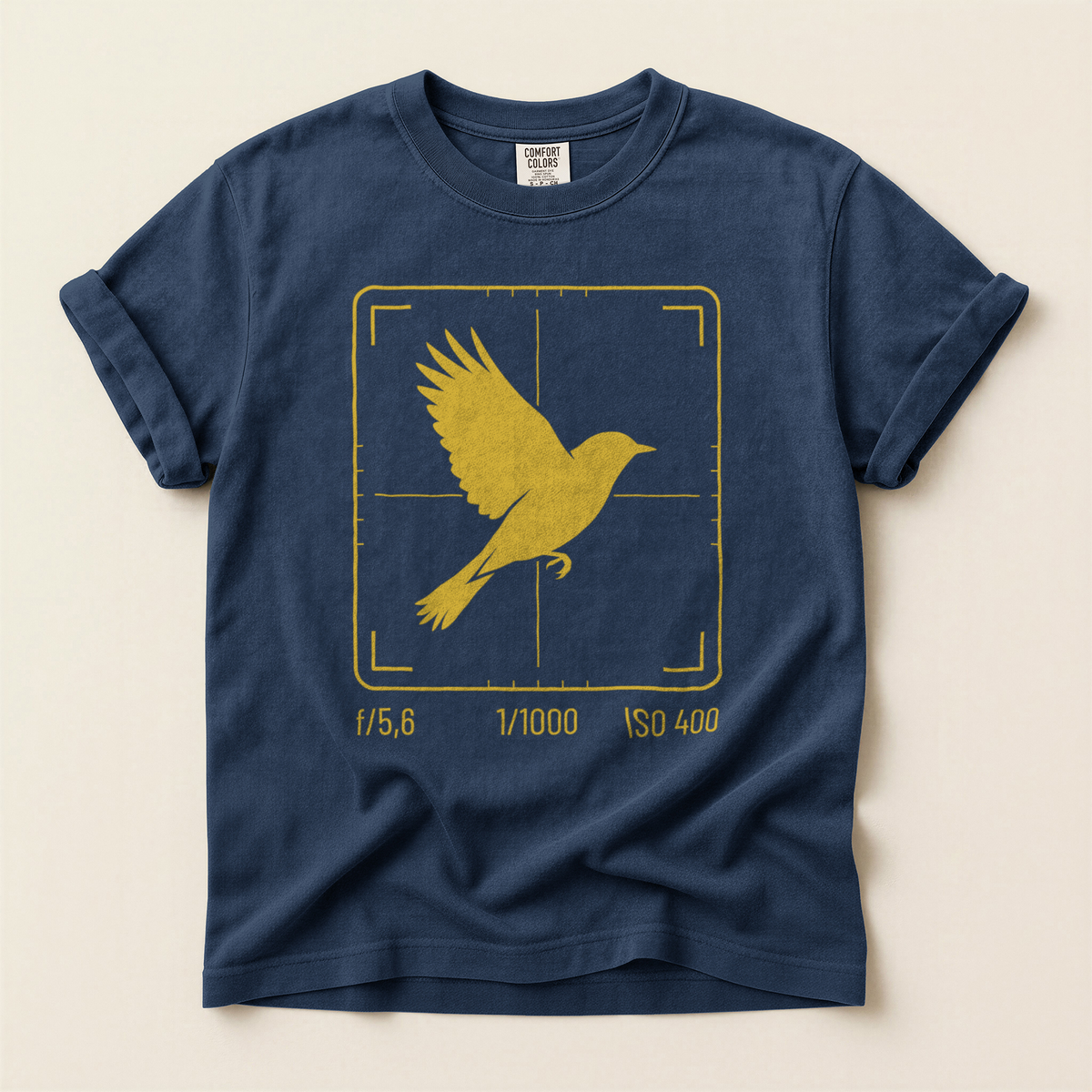 Camera Frame Bird - Navy