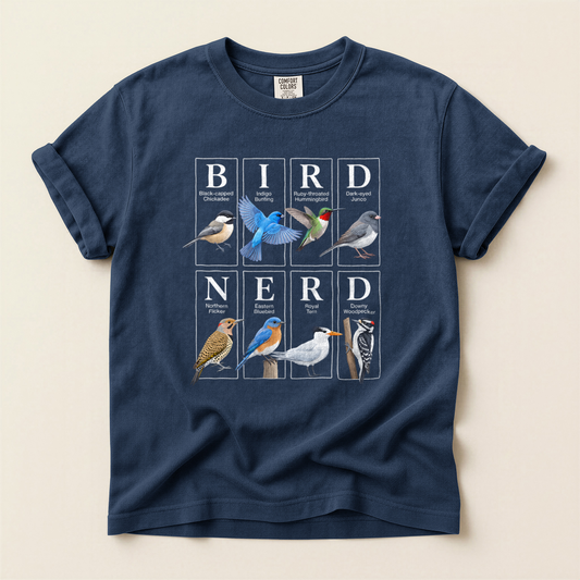 Bird Nerd Elements - Navy