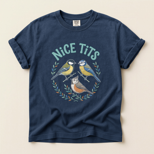 Nice Tits Wreath - Navy