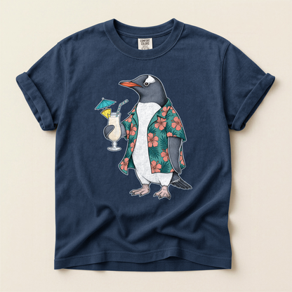 Penguin Holiday Cocktail - Navy