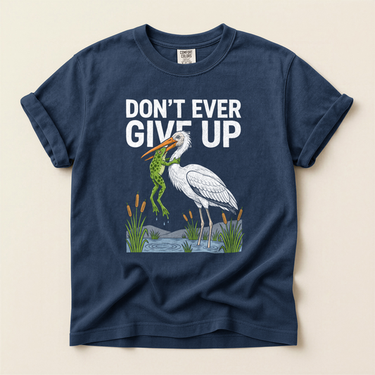 Dont Ever Give - Navy