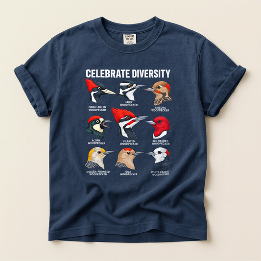 Woodpecker Celebrate Diversity - Navy