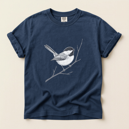 Chickadee Bare Branch - Navy