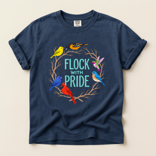 Flock With Pride - Navy