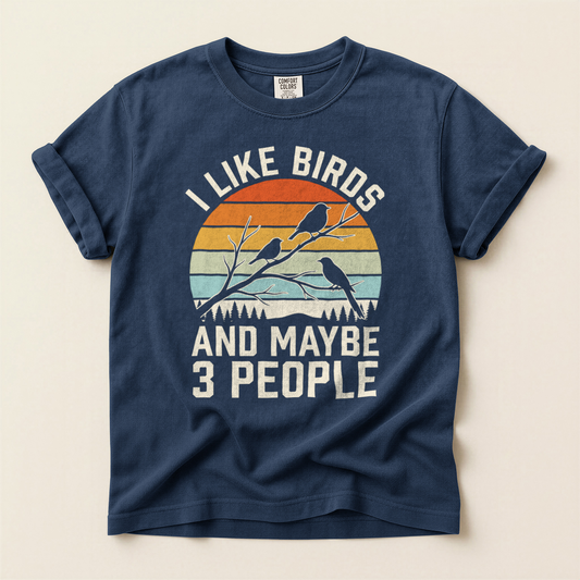 Like Birds People - Navy