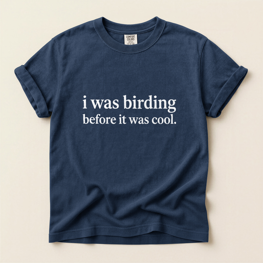 Birding Before Cool - Navy