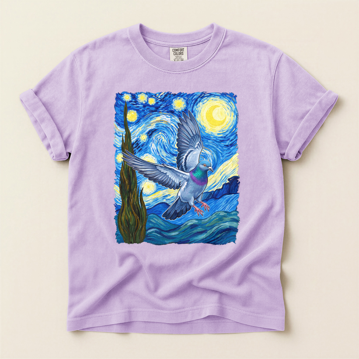 Starry Night Pigeon - Orchid