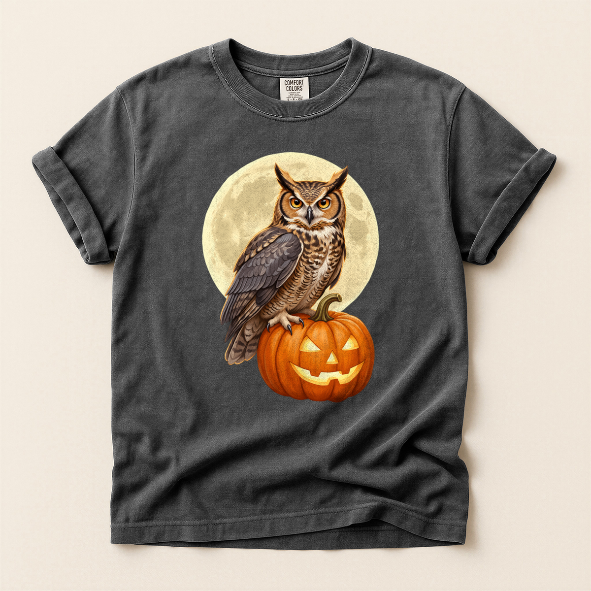 Owl Pumpkin Moon - Pepper